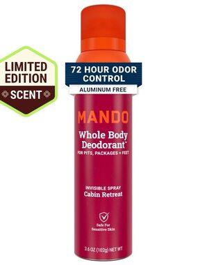 MANDO Whole Body Deodorant - limited edition “cabin retreat”